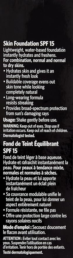 Bobbi Brown Skin Foundation SPF 15, No. 2.5 Warm Sand, 1 Ounce-Velvo Beauty