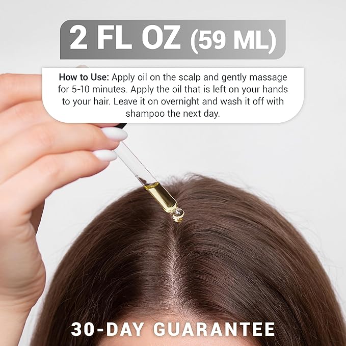 Dr. Berg Scalp & Hair Serum (Improved Formula) with Vitamin D3 & E - Clinically Tested, Paraben- and Sulfate-Free Hair Oil for Women & Men - Includes Rosemary Oil, Castor Oil & Jojoba Oil - 2 Fl oz-Velvo Beauty