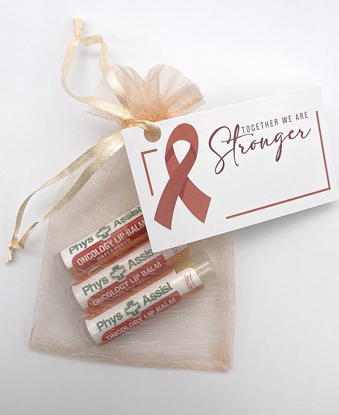 PhysAssist Oncology Lip Balm USDA Organic Unflavored Moisturize, Hydrate & Protect Dry parched lips during Chemo or Radio USDA Organic. 3 Pack-Velvo Beauty