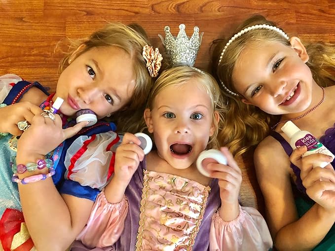 Klee Naturals Luna Star Naturals Klee Kids 4 PC Makeup Up Kits with Compacts (Enchanted Fairy) (Enchanted Fairy)-Velvo Beauty