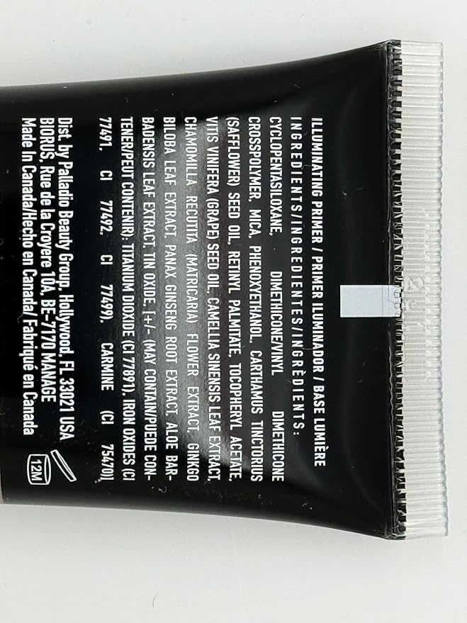 Palladio I'm Glowing Illuminating Primer, Pearly Pink Makeup Primer for Face, Contains Aloe Vera, Grape Seed Oil, Green Tea, Brightens Complexion, Combats Wrinkles, Fine Lines & Pores-Velvo Beauty