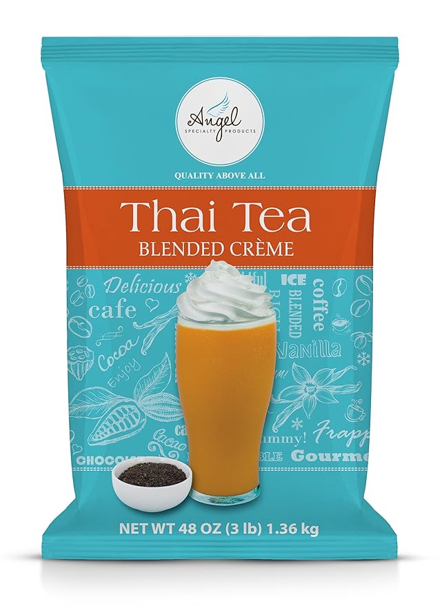 Angel Specialty Products | Thai Tea Blended Creme 3-Pound Powder Mix-Velvo Beauty