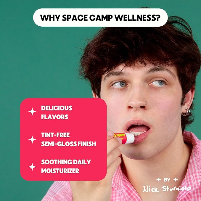 Wellness Jumbo Lip Balm - Juicy Watermelon Organic Flavored Balm (2 Pack)-Velvo Beauty