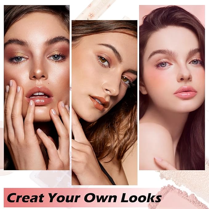 Makeup Kit for Women Full Kit Multipurpose Makeup Sets Gifts,include Lip Gloss,Blush,Eyebrow Pencil,Eyeshadow Palette，Concealer-Velvo Beauty