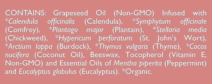 Natural Lip Balm, Herbal Infused, Mintyliptus Peppermint Eucalyptus, Calendula Lip Balm, Ora's Amazing Herbal-Velvo Beauty