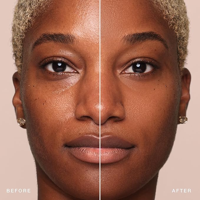 Jouer Soft Focus Hydrate & Setting Powder - Pressed Powder with Matte Finish - Blurring Powder for Fine Lines and Pores - Set Face Makeup Foundation or Concealer - Dark-Velvo Beauty