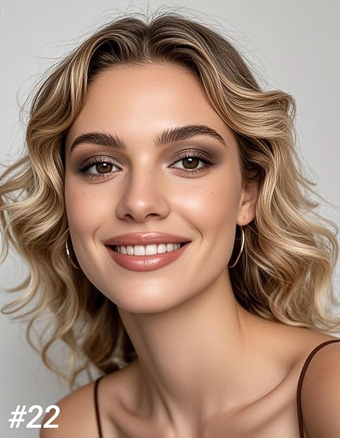 Erinde Shimmer Cream Eyeshadow Stick, Long Lasting Metallic Eye Shadow Sticks, Waterproof Creamy Glitter Eyeshadow Pencil, High Pigmented Blendable Neutral Eye Makeup, 22 Dark Taupe Shimmer-Velvo Beauty