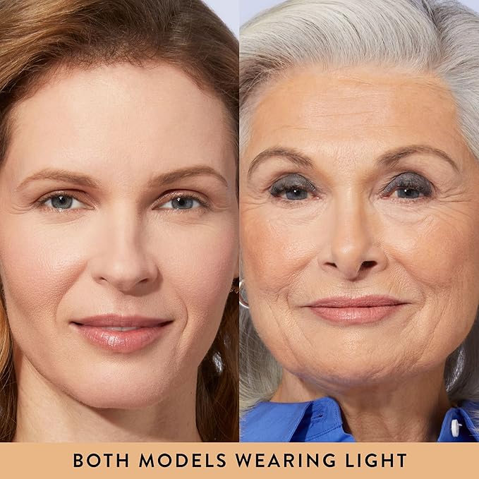 LAURA GELLER NEW YORK Award-Winning Baked Balance-n-Brighten Color Correcting Powder Foundation - Light - Buildable Light to Medium Coverage - Demi-Matte Natural Finish-Velvo Beauty