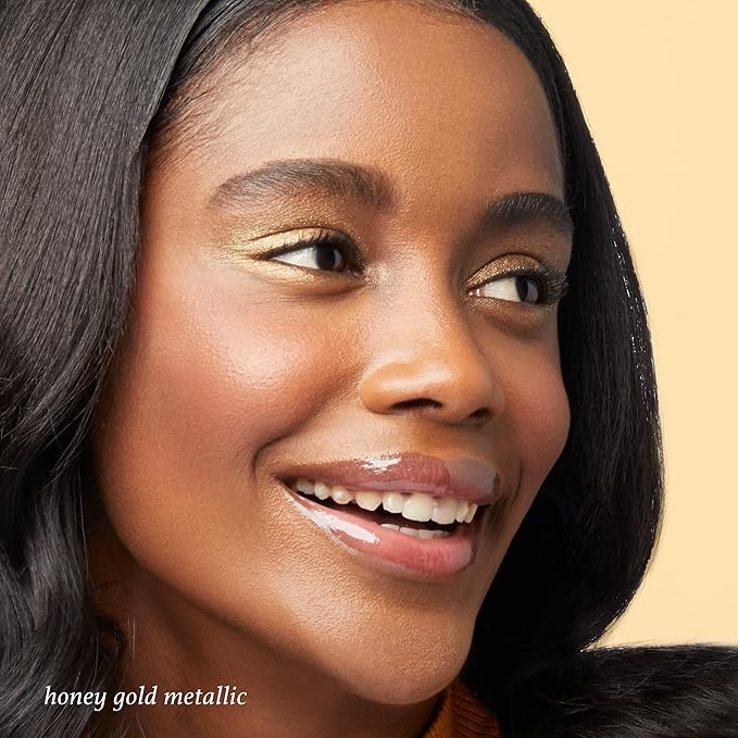 Julep Eyeshadow 101 Crème-to-Powder Waterproof Eyeshadow Stick Duo – Long-Lasting, Crease-Proof, Easy Apply with Built-in Smudger - Silver Moonlight Shimmer & Honey Gold Shimmer-Velvo Beauty