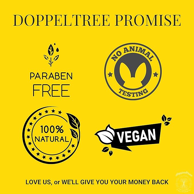 Doppeltree Caffeine Under Eye Cream Anti Aging Men and Women, for Wrinkles, Puffy Eyes and Dark Circles - Brightening & Firming, Minimize Bags, Puffiness and Fine Lines-Velvo Beauty