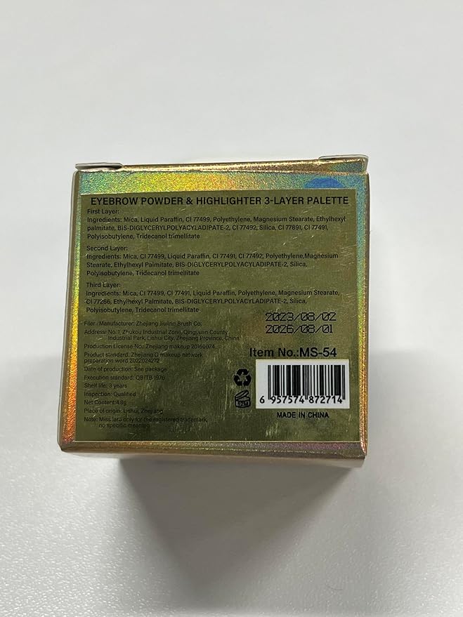 Boobeen 3 Color Eyebrow Powder Palette, Waterproof Eyebrow Makeup, Brow Definer to Shape Perfect Brow-Velvo Beauty