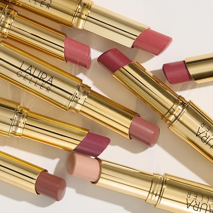 LAURA GELLER NEW YORK Jelly Balm Moisturizing Tinted Lip Color - Sugar & Spice - Hydrating Vitamin E - Semi-Shine Finish-Velvo Beauty