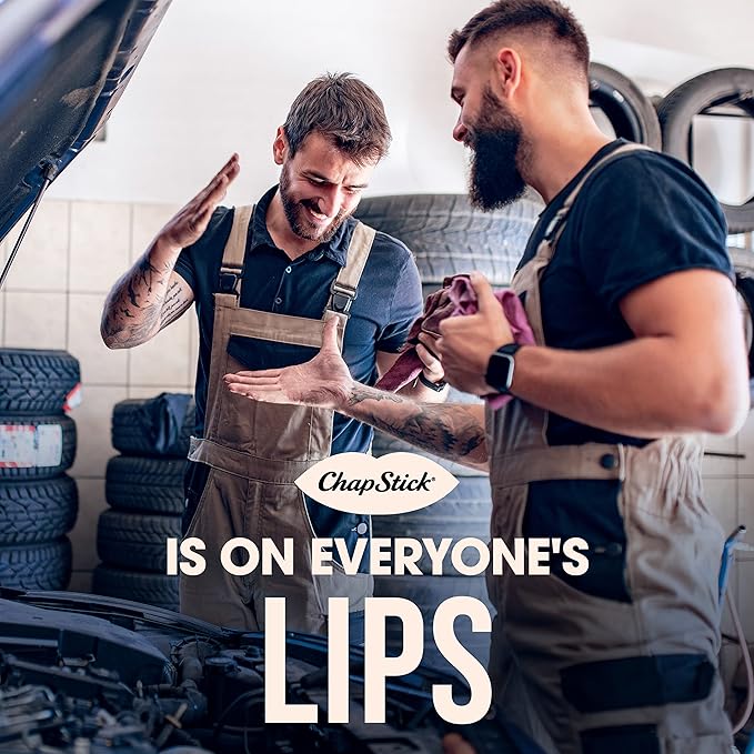 ChapStick Classic Cherry Lip Balm Tube, Flavored Lip Balm for Lip Care on Chafed, Chapped or Cracked Lips - 0.15 Oz-Velvo Beauty