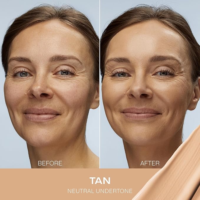 Lumene Color Correcting CC Cream - Lightweight Foundation - Medium Coverage - Redness Reducing Face Makeup for a Glowing Complexion - Vegan Formula + Suitable for All Skin Types - Tan (1 fl oz)-Velvo Beauty