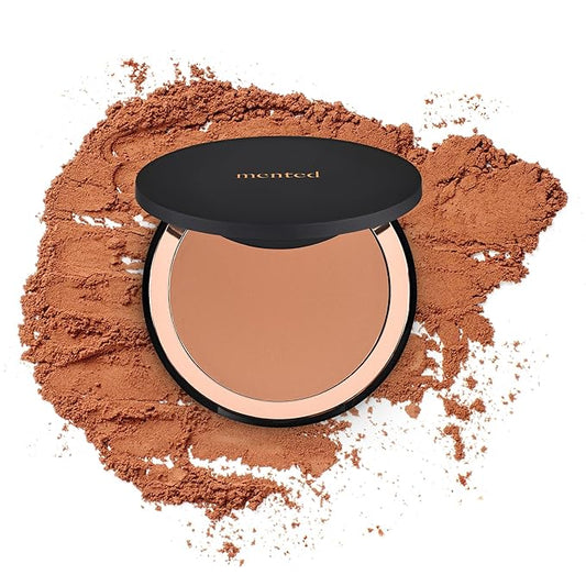 Mented Cosmetics Made in Italy, Cruelty Free Makeup, Vegan, Paraben Free, Shimmer Bronzer, Highlighter Bronzing Powder Palette for Face with Vitamin E + A, 0.35oz/10g, Beach Bum-Velvo Beauty