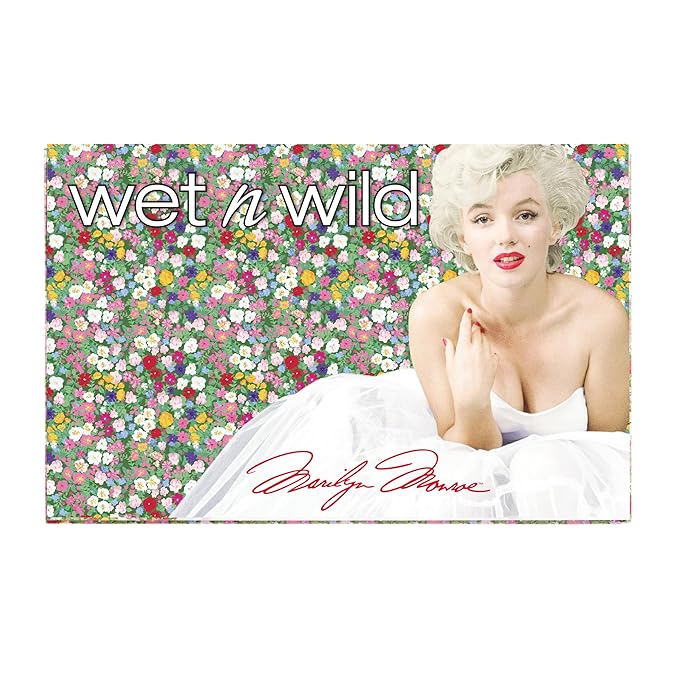 wet n wild Marilyn Monroe Collection PR Box - Makeup Set with Versatile Brushes, Buildable & Blendable Palettes, Vibrant Colors, & Lip Glosses for Unique Looks, Cruelty-Free & Vegan-Velvo Beauty