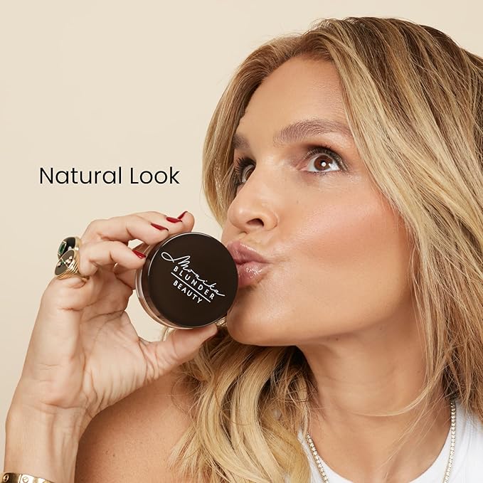 Monika Blunder Beauty - Blunder Cover Foundation/Concealer - Shade: 4.25 - Vier.25 - Light/Medium Olive Undertones - Clean Beauty, All-In-One, Fragrance-Free, Cruelty-Free, Vegan - 0.62 oz-Velvo Beauty