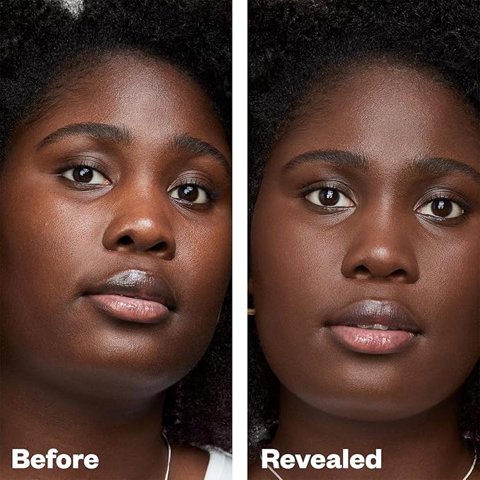 Kosas Revealer Skin-Improving Foundation with SPF 25 Protection - Hydrate, Brighten, Soothe, Plump, Protect Skin - Smoothing Texture, Natural Finish and Clean Formula, Rich Deep Neutral 450-Velvo Beauty