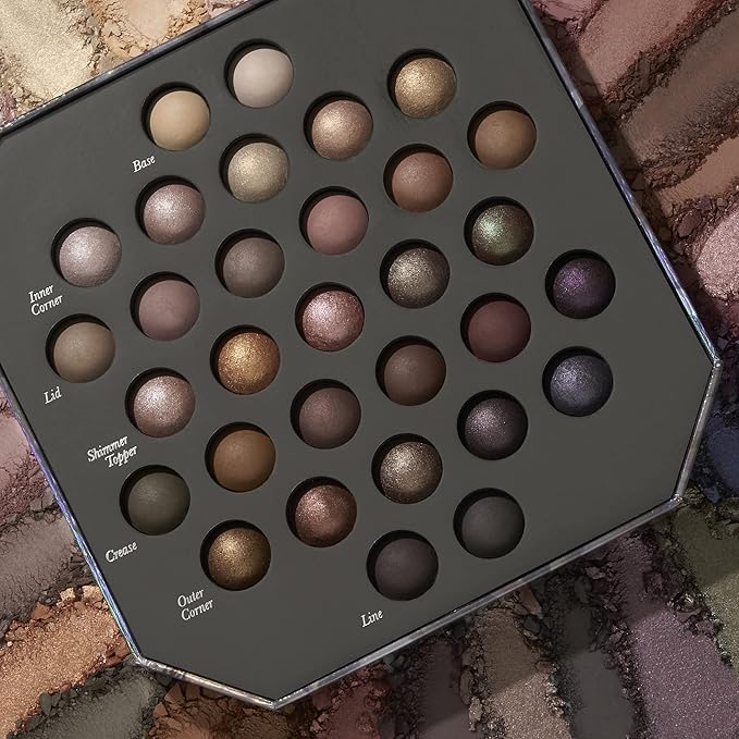 LAURA GELLER NEW YORK The Ultimate Palette Hidden Gems Baked Eyeshadow Palette - 31 shades - Matte and Shimmer Shades - Pigmented Crease-Proof Eye Makeup-Velvo Beauty