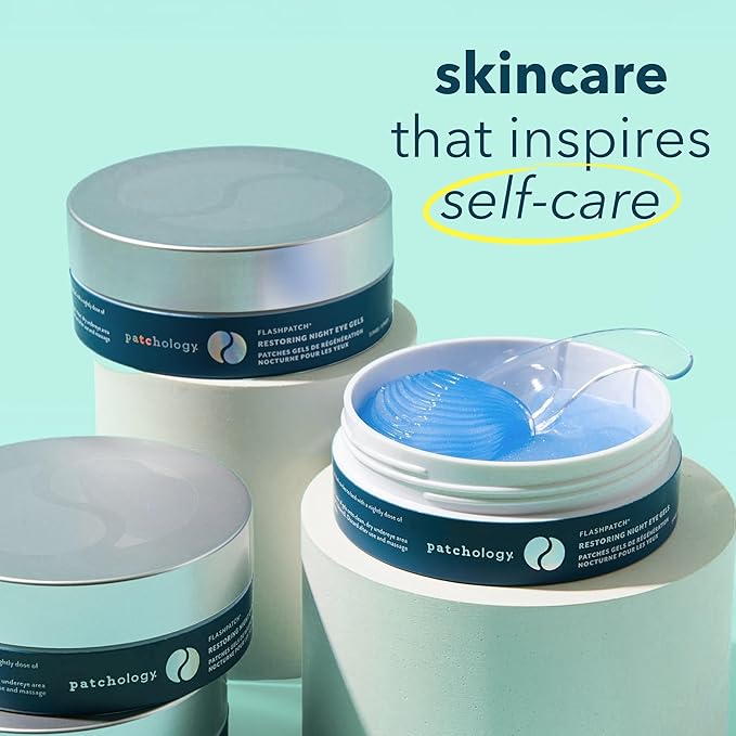 Patchology Restoring Night Under Eye Patches For Dark Circles and Puffy Eyes Care - Anti Aging Eye Masks with Retinol - Reduce Eye Bags, Puffiness & Wrinkles (15 Pairs)-Velvo Beauty