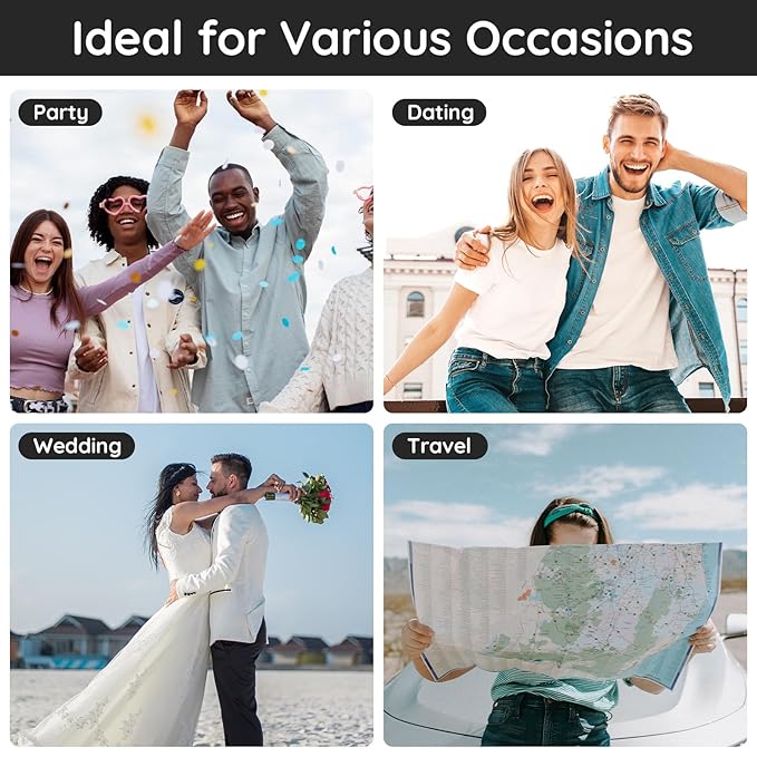 Segbeauty Refillable Perfume Bottle Travel, 5 Set of 10ML Pocket Glass Perfume Atomizer, Empty Fine Mist Mini Travel Bottles Set Cologne Atomizer Dispenser Fragrance Sprayer Cosmetic Container-Velvo Beauty