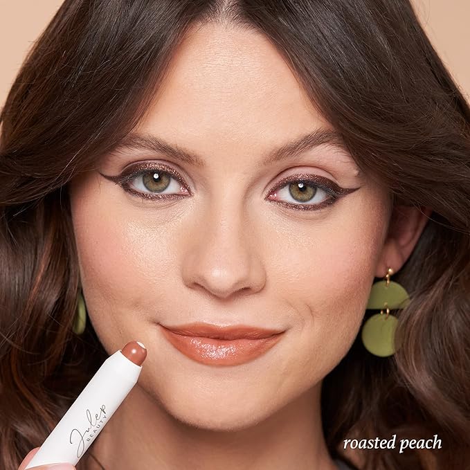 Julep It's Balm: Tinted Lip Balm + Buildable Lip Color - Roasted Peach - Natural Gloss Finish - Hydrating Vitamin E Core - Vegan-Velvo Beauty