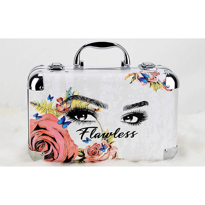 61pcs Makeup Gift Set With Extendable Trays and Mirror - Vmk1506, Flawless, 1 count-Velvo Beauty