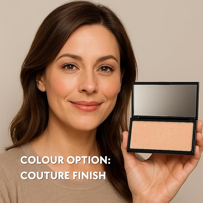 Ready to Wear Lasting Couture Finish - Color Correcting Powder Makeup Compact, Universal Correcting Foundation - Deluxe Size-Velvo Beauty