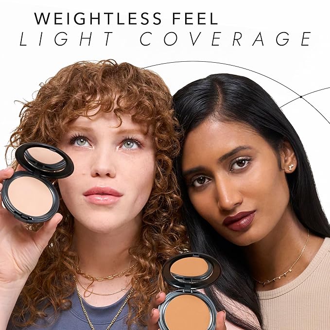 COVER FX Pressed Mineral Foundation - Shade R2 - Weightless Powder Foundation - Buildable Light to Full Coverage - Matte Finish - All Skin Types-Velvo Beauty