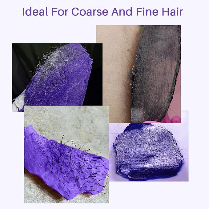 BLITZWAX Brazilian and Bikini Waxing Kit for Women, Hard Wax Warmer for Face, Legs, and Body, At Home Hair Removal Kit, Beginner Friendly, Quick Heating, 28 Accessories-Velvo Beauty