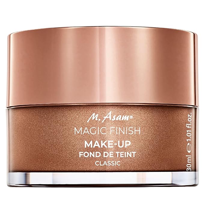 M. Asam Magic Finish Make-Up Mousse (1.01 Fl Oz) – 4in1 Primer, Foundation, Concealer & Powder With Buildable Coverage, Hides Redness And Dark Spots, Vegan, For Light To Medium Skin Tones-Velvo Beauty