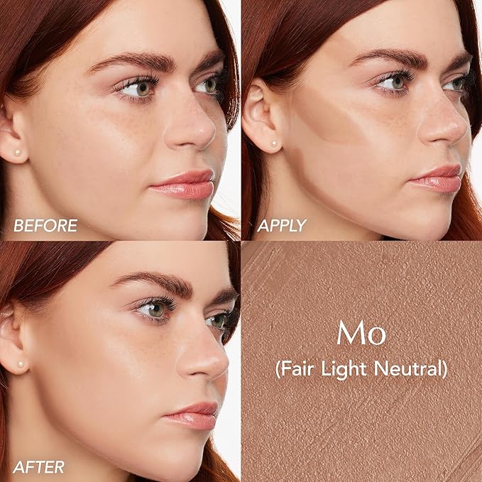 Thrive Causemetics Triple Threat Color Stick: Cream Bronzer & Contour Stick with Vitamin E, Evening Primrose Oil, Waterproof Smudge Proof Face Makeup Formula, Mo (Fair Light Neutral)-Velvo Beauty