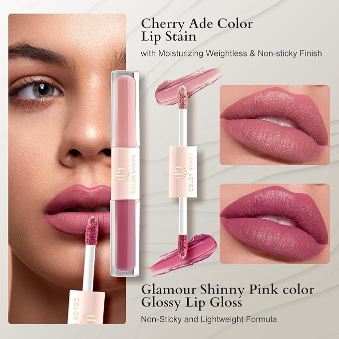 Color Nymph Beginners Makeup Kit for Teens Girls with Cosmetic Bag, Girls Makeup Kit For Women included 9 Color Eyeshadow Palette Concealer Liquid Blush Eyeliner Lipgloss-Velvo Beauty