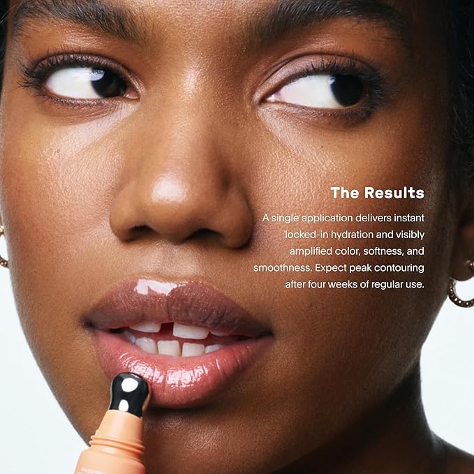 U Beauty The PLASMA Tinted Lip Compound - Anti-Wrinkle & Anti-Aging Treatment - Shimmery Plumping Lip Gloss, Hyaluronic Acid, Shea Butter, Salicylic Acid & Peptides Deeply Hydrate, Sunset - 15 mL-Velvo Beauty