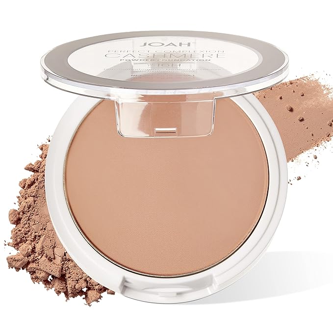 JOAH Beauty Perfect Complexion Cashmere Powder foundation_LC040, Light with Cool Undertones-Velvo Beauty