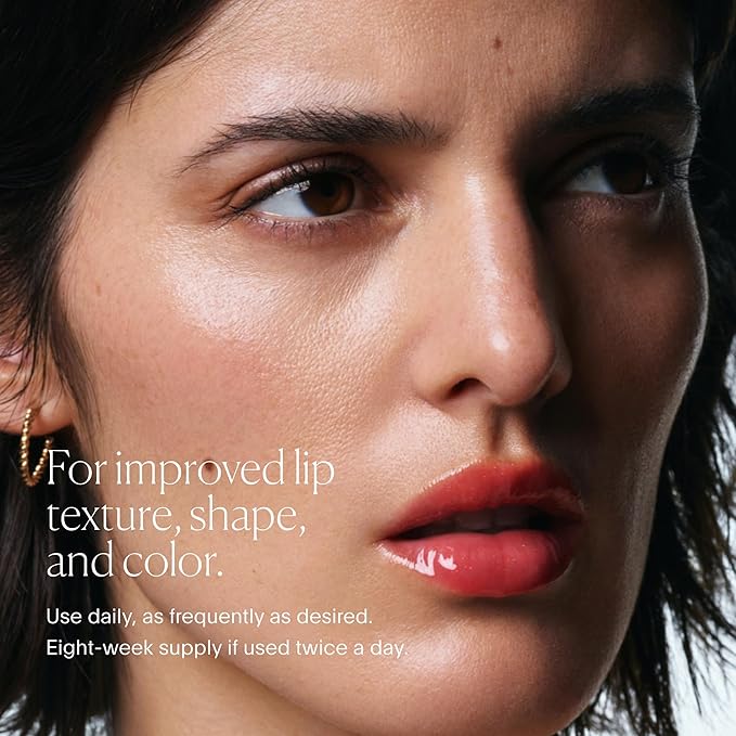 U Beauty The PLASMA Tinted Lip Compound Anti-Wrinkle & Anti-Aging Treatment - Shimmery Plumping Lip Gloss with Hyaluronic Acid, Shea Butter, Salicylic Acid & Peptides to Deeply Hydrate,Bellini - 15 mL-Velvo Beauty