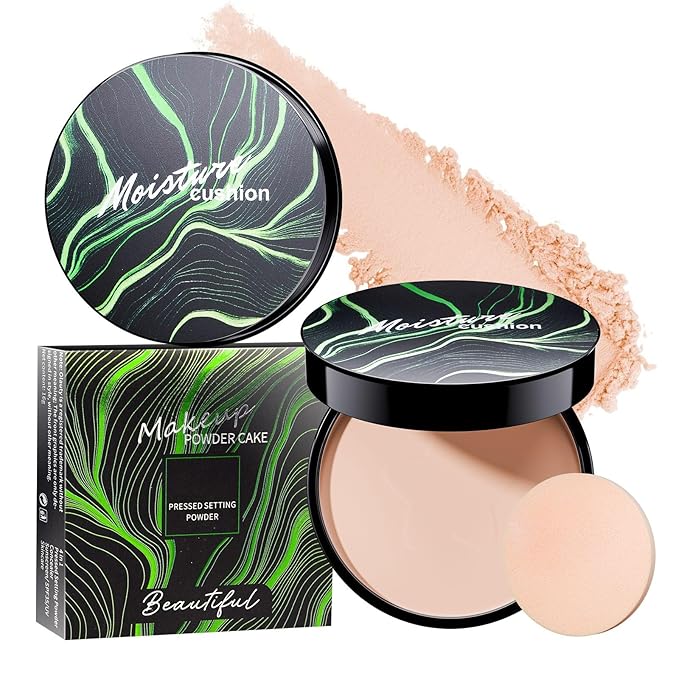 Face Setting Powder Makeup - Long-Lasting & Waterproof Pressed Powder, Blurs Fine Lines & Imperfections Powder Makeup, Smooth & Flawless, Poreless Matte Weightless for All Skin Types, Cruelty-free-Velvo Beauty
