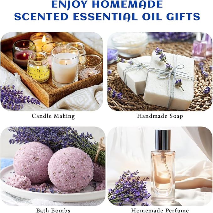 HIQILI Lavender Essential Oil - 100% Pure Undiluted, for Aromatherapy Diffuser at Room & Office, Relax Mind and Better Sleep, Therapeutic Grade | 100ML with Glass Dropper-Velvo Beauty