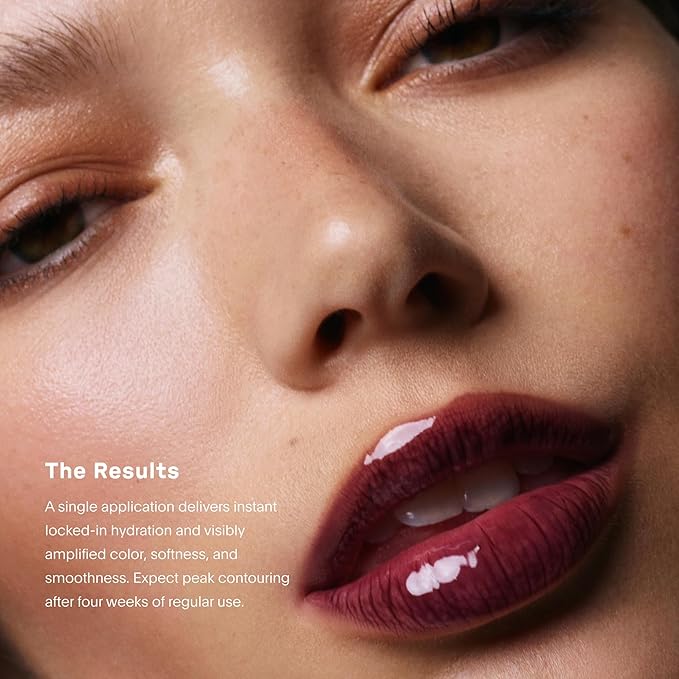 U Beauty The PLASMA Tinted Lip Compound - Anti-Aging & Anti-Wrinkle Lip Gloss, Hyaluronic Acid, Shea Butter & Peptides for Hydration & Plumping, Fig- 15 mL-Velvo Beauty