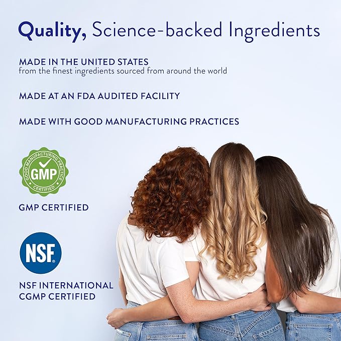 Routine Wellness Hair Growth Supplement - Clinically Proven for Thicker, Fuller Hair - Reduces Wrinkles, Fine Lines - Gluten Free, Ideal for Women & Men with Thinning Hair - 1 Bottle, 30 Day Supply-Velvo Beauty