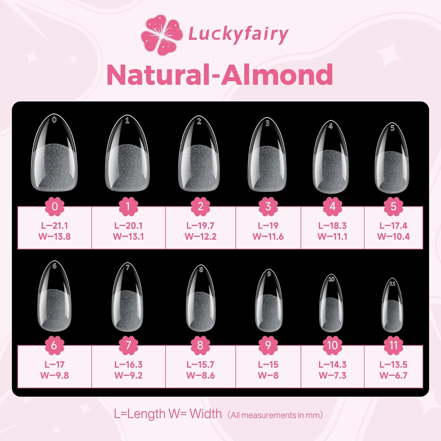 Almond Nail Tips: 240pcs Pointed Almond Soft Gel Nail Tips, Pre-shape Short Nails, Half Matte Full Cover Clear Acrylic Fake Press On Nails for Nail Extension Home Nail Art 12 Sizes Gelly Tips-Velvo Beauty