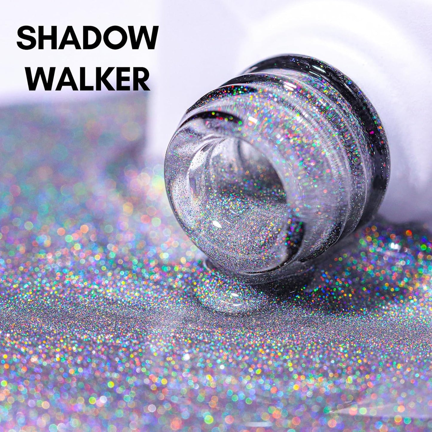 Makartt Rainbow Cat Eye Gel Nail Polish: Glitter Universal 9D Holographic Sparkly Soak Off Gel UV/LED Manicure with Magnet Stick for Nail Art Designs 10ml-Velvo Beauty