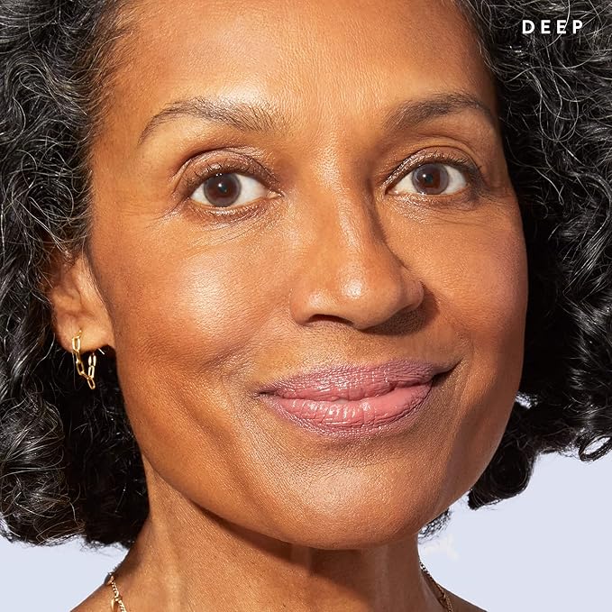 LAURA GELLER NEW YORK Baked Balance-n-Brighten Foundation with Kabuki Brush Makeup Set, Deep-Velvo Beauty