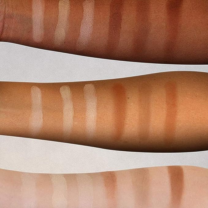 Elizabeth Mott Bronzer Contour Kit & Highlighting Powder - Cruelty Free & Paraben Free - 6 Shades for a Natural Glow-Velvo Beauty