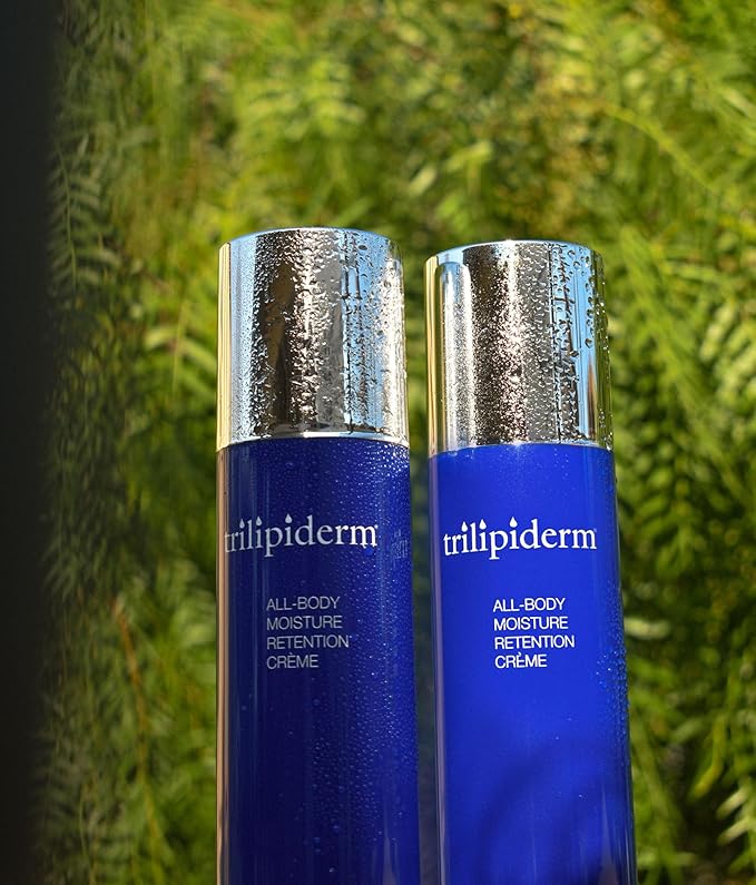 Trilipiderm Weekender Bundle – All-Body Moisture Retention Crème Broad Spectrum SPF 30 with Vitamin D and All-Body Moisture Retention Crème, 8 Ounce Airless Pump Bottles-Velvo Beauty