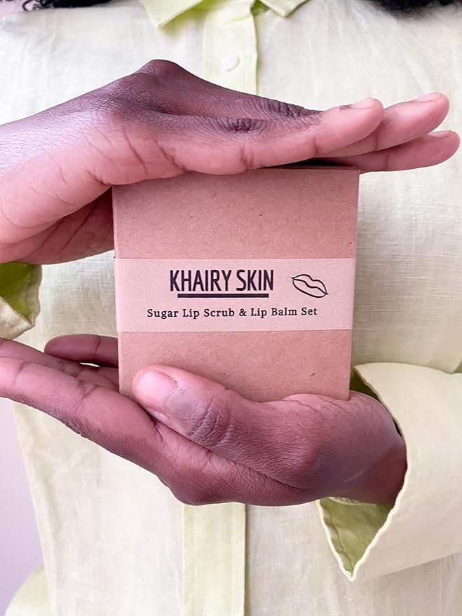 100% Natural Lip Balm and Lip Scrub Duo - Intensive Lip Care Therapy for Dry and Chapped Lips - Made with Cranberry Butter - 100% Vegan-Velvo Beauty