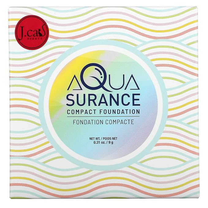J.CAT BEAUTY Aquasurance Compact Foundation - Light Beige-Velvo Beauty
