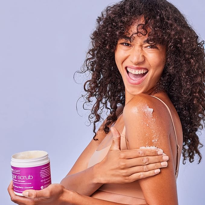 Raw Sugar Pineapple + Coconut + Maqui Berry Body Ritual Bundle - Exfoliating Body Scrub and Body Butter, Formulated without Sulfates + Parabens, Body Care Products for Women & Men-Velvo Beauty