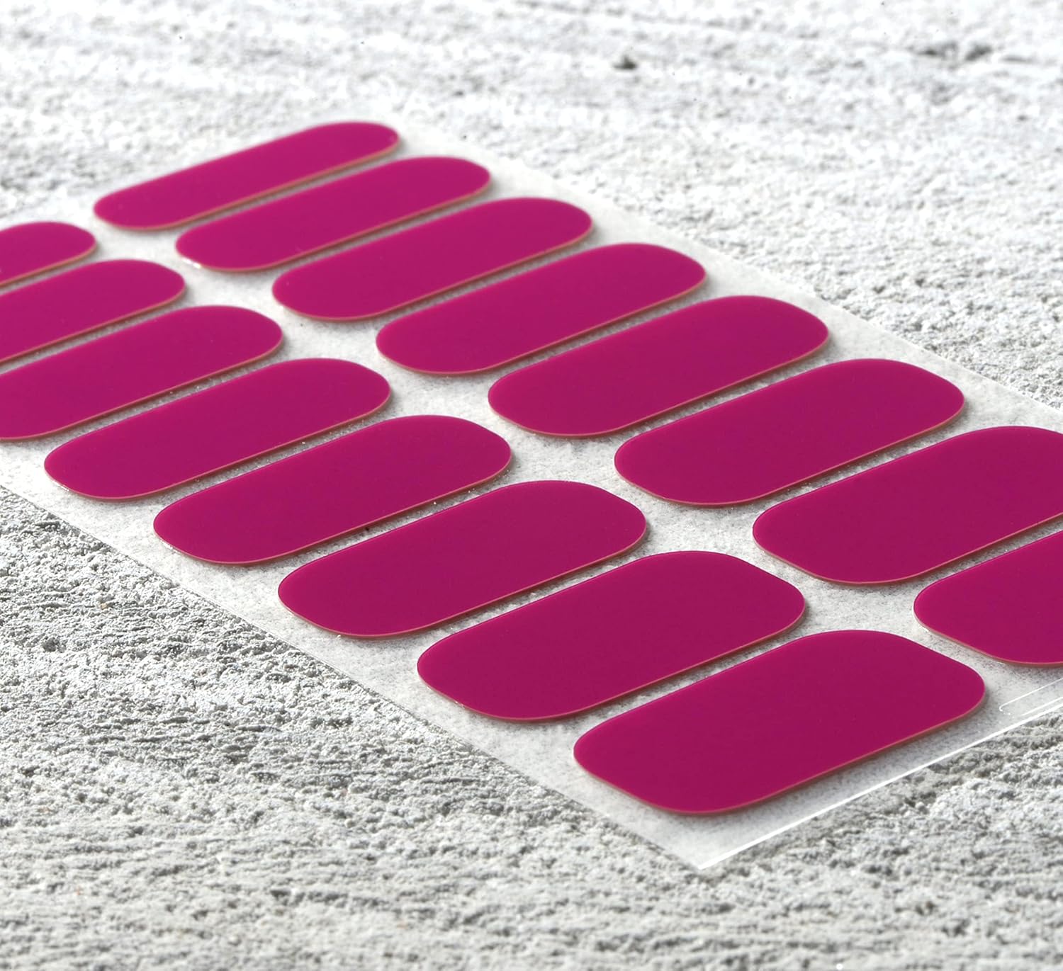 Nail Polish Strips, 32PCS Salon Quality Wraps, Long Lasting Gel Nail Stickers for Women Easy Apply& Remove (Juice Pink)-Velvo Beauty