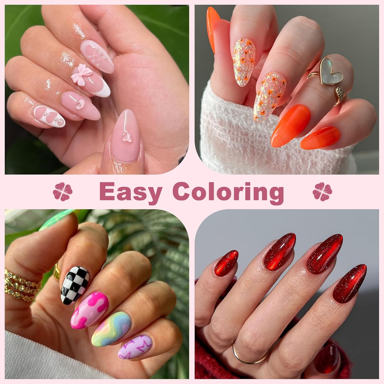 Medium Almond Nail Tips, 240pcs Soft Gel Pre-Filed Acrylic Almond Fake Nails, Half Matte Full Cover Clear Press on Flase Nail Tips for Nail Extension Home DIY 12 Sizes Gelly Tips-Velvo Beauty